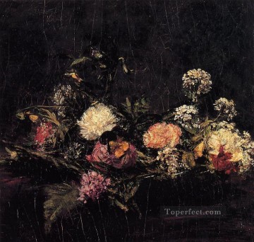 Flowers8 flower painter Henri Fantin Latour Oil Paintings